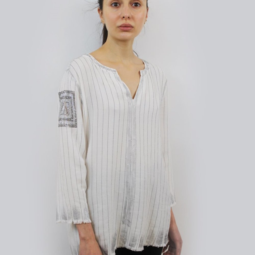 Stripped Blouse ST- 4428